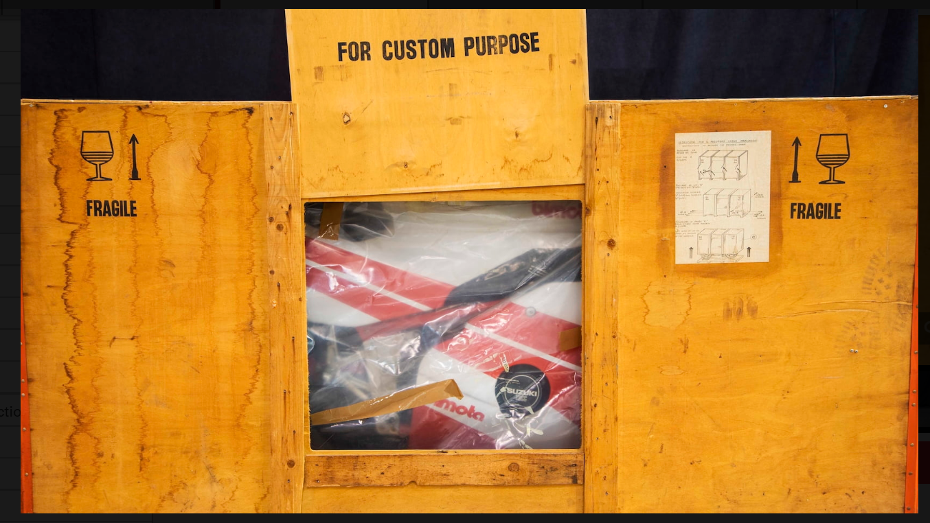 Bimota SB4 crated